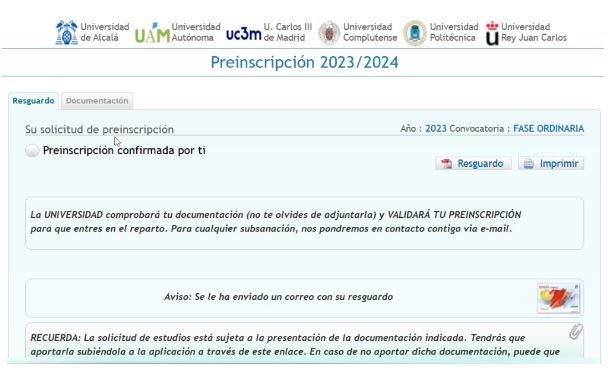 Inscripción a la universidad Madrid 2023 - Centro de Estudios Luis Vives